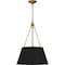 Quoizel Aberdale 4-Light Matte Black Pendant QP5597MBK - alternate 6